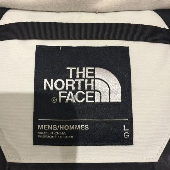 NORTH FACE DIAMETER DOWN HYBRID WHITE MENS SKI JACKET LARGE CANADA MOOSE STONE - Picture 5 of 6